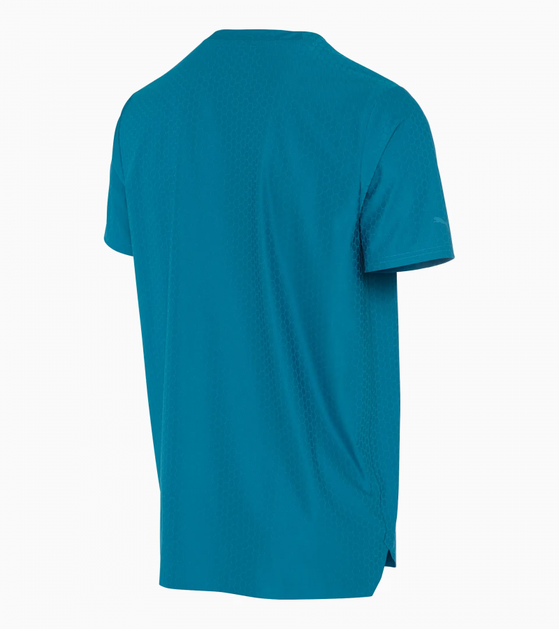 Majica sportska Hexagon Tee, tropical blue