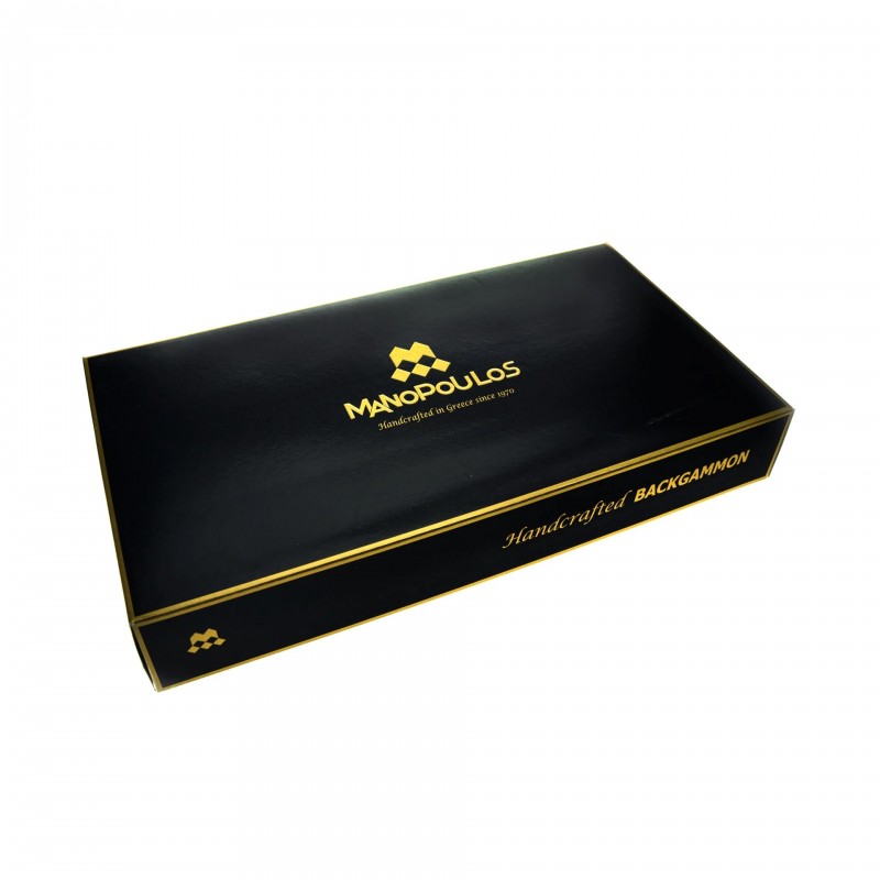 Backgammon set MANOPOULOS Walnut MEDIUM 38x23 cm