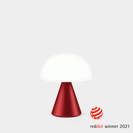 Lampa LEXON Mina M, tamno crvena