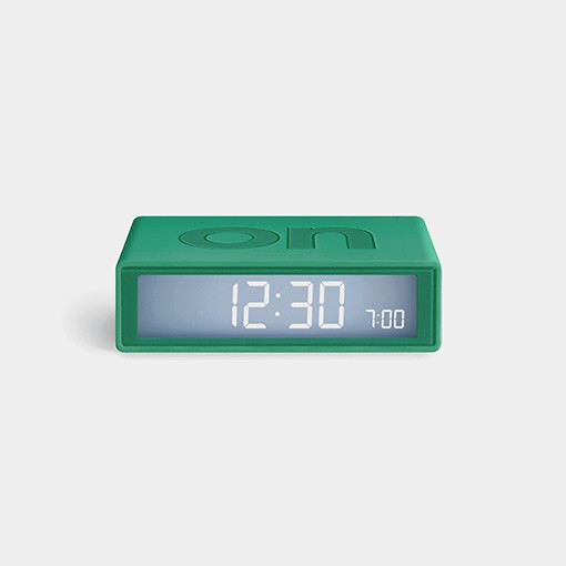 Sat budilica LEXON Flip+ Travel, zelena