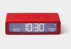 Sat budilica LEXON Flip Classic, CRVENI